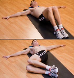 knee rolls for back pain